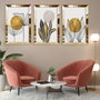 Wallity Huhu400 Cuadro Decorativo de 3 Piezas 40 x 60 cm Multicolor